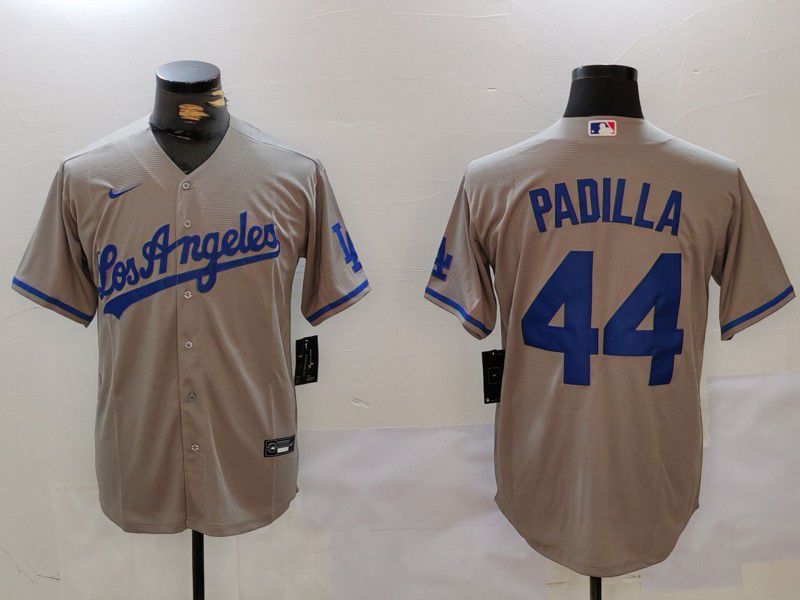 Men Los Angeles Dodgers #44 Padilla Grey Game 2024 Nike MLB Jersey style 5->indianapolis colts->NFL Jersey